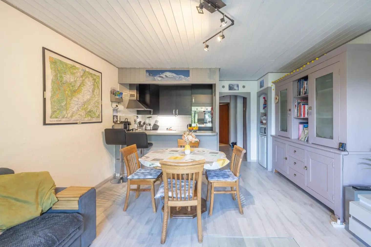Chamonix Centre, 51M2, Vue Mt Blanc, 2 A 6 Pers, 2 Balcons Appartement Buitenkant foto